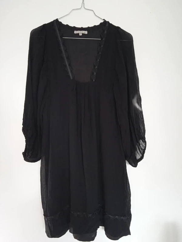 Robe chic, ample, noire Kookaï taille 38